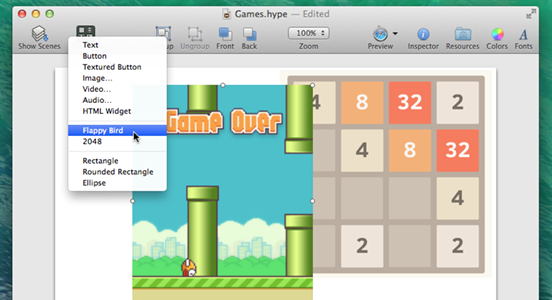 Flappy Bird and 2048